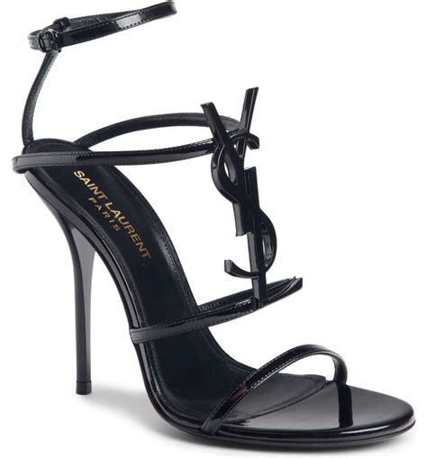 ysl flip flops replica|ysl black strappy heels.